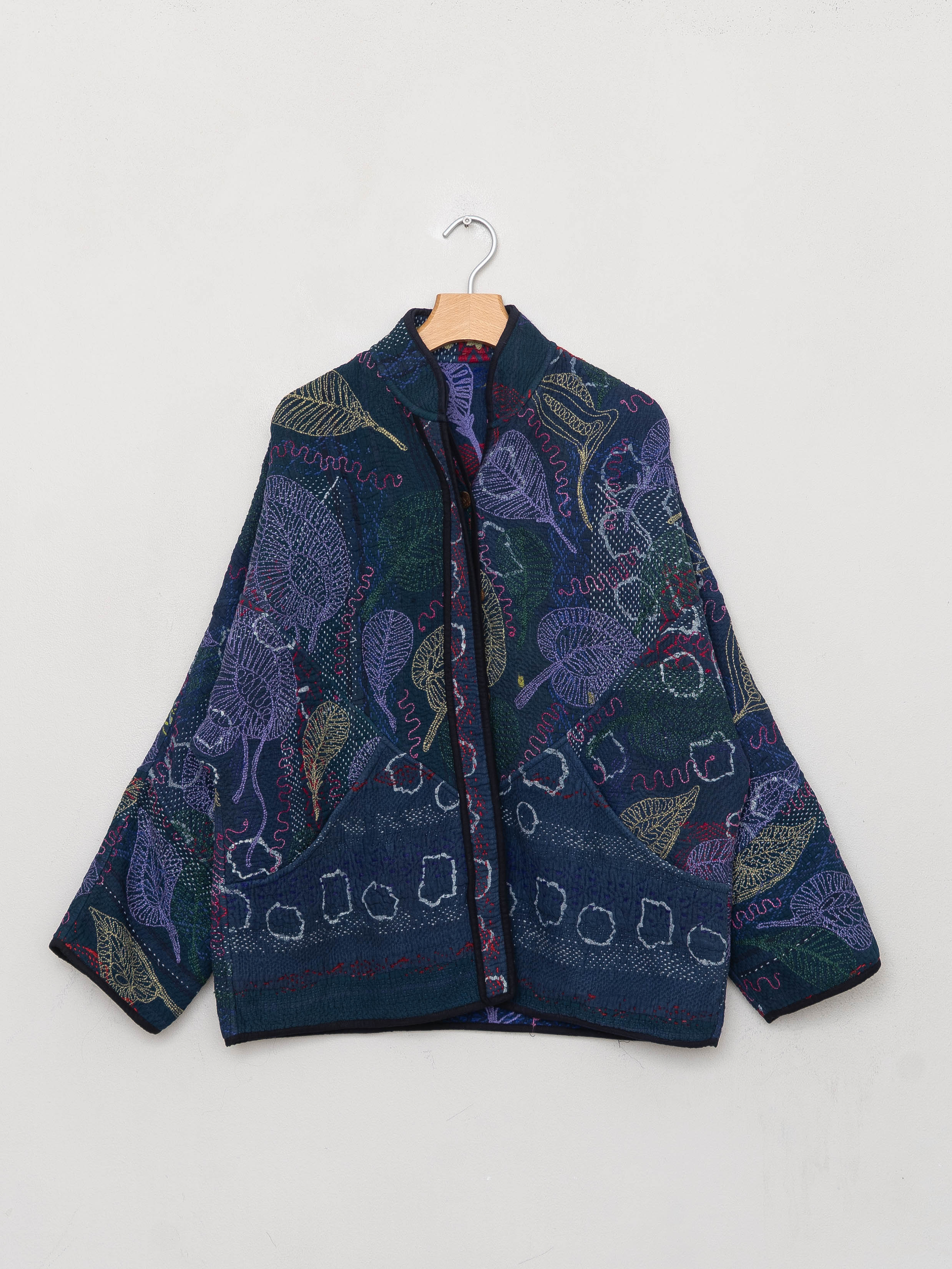 The Ladhiya Suzani Quilted Kantha Jacket