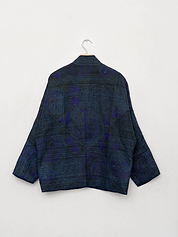 The Ladhiya Quilted Suzani Kantha Jacket