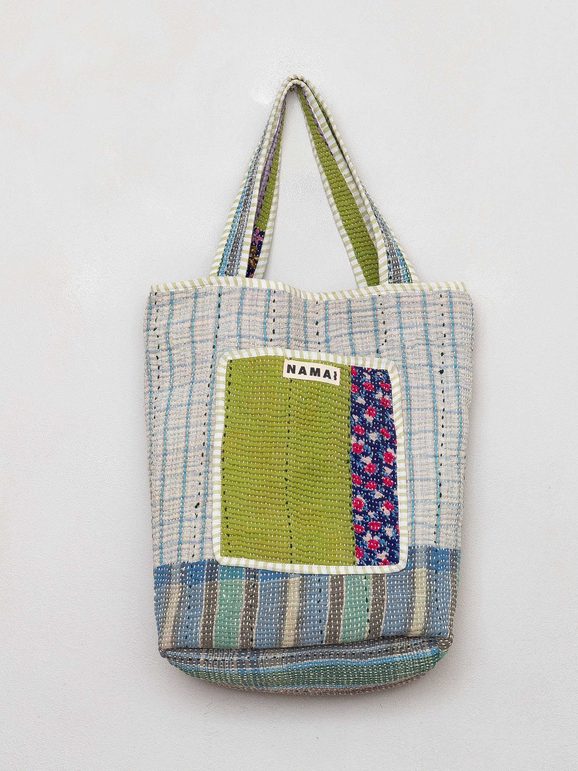 The Xoti II Zero-Waste Quilted Kantha Bag