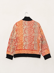 The Veda Quilted One-of-a-Kind Bomber Jacket - Medium