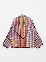 The Ladhiya Quilted Patchwork Kantha Jacket
