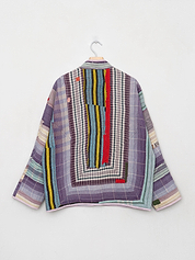 The Ladhiya Quilted Patchwork Kantha Jacket