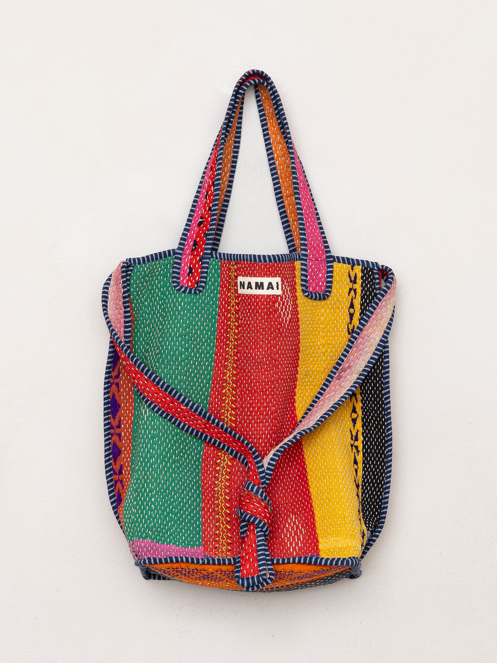 The Xoti II Zero-Waste Quilted Kantha Bag