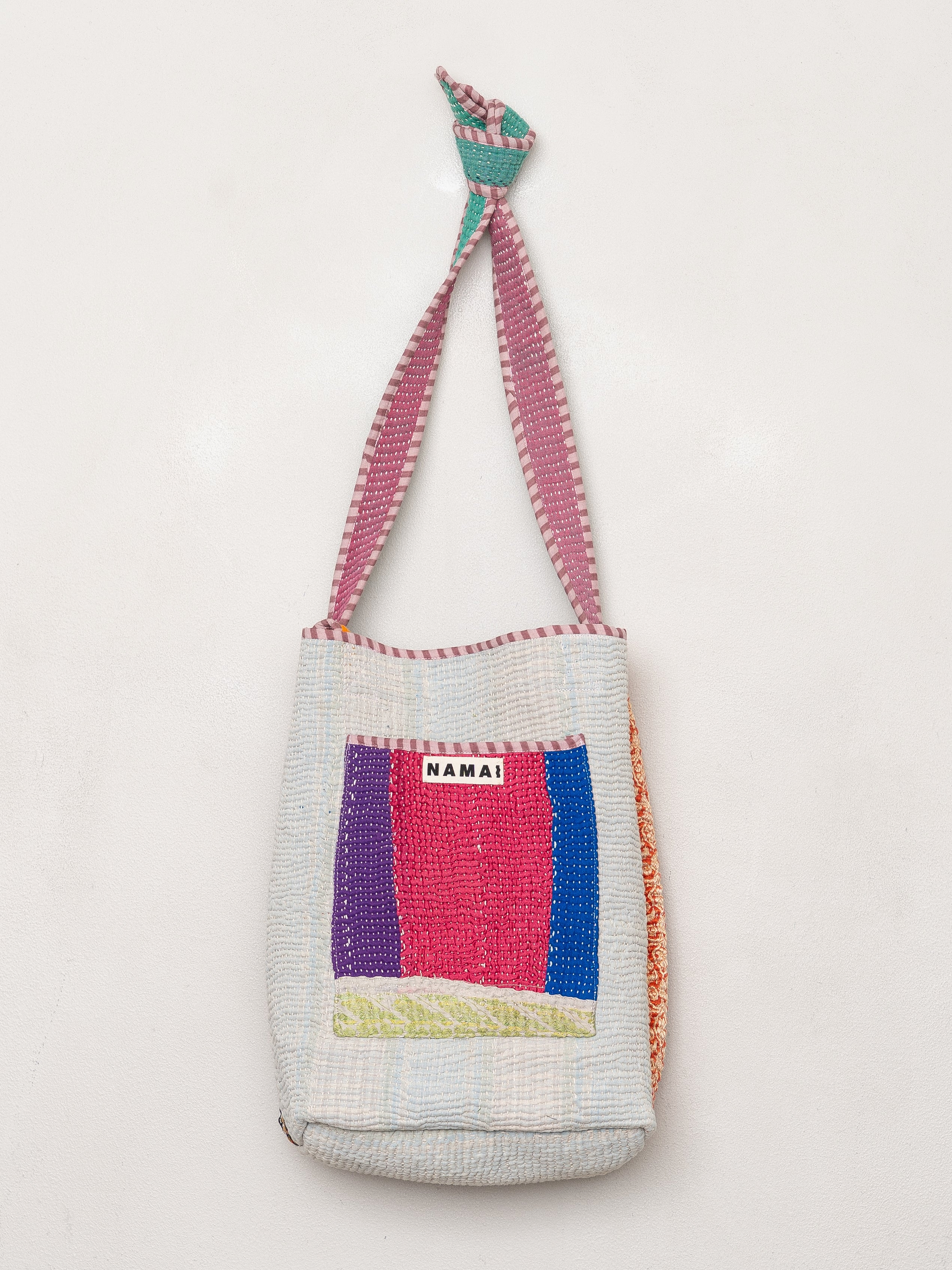 The Xoti II Zero-Waste Quilted Kantha Bag