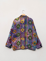 The Ladhiya Suzani Quilted Kantha Jacket