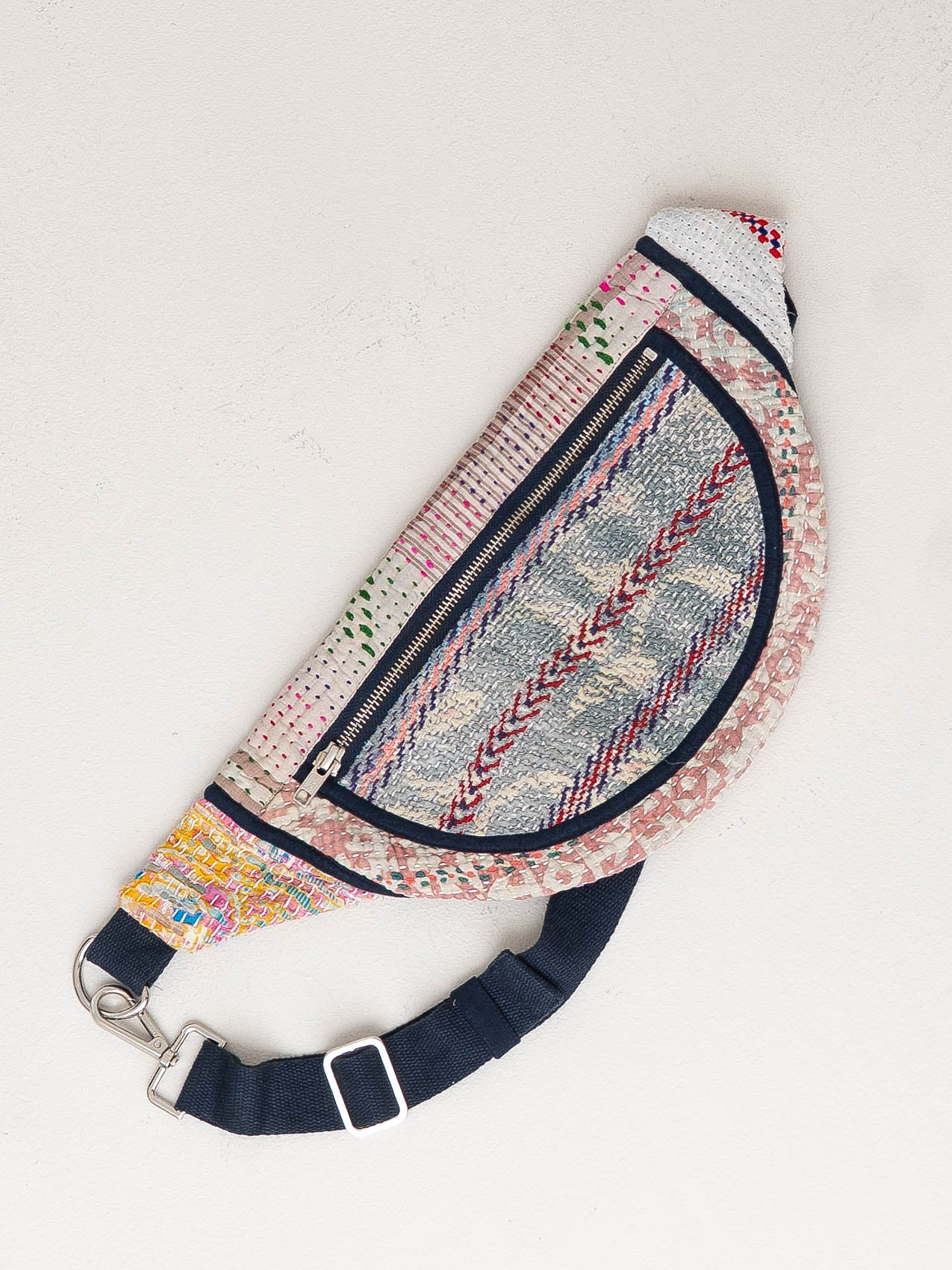 The Faiza Quilted Kantha Belt Bag
