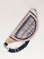 The Faiza Quilted Kantha Belt Bag