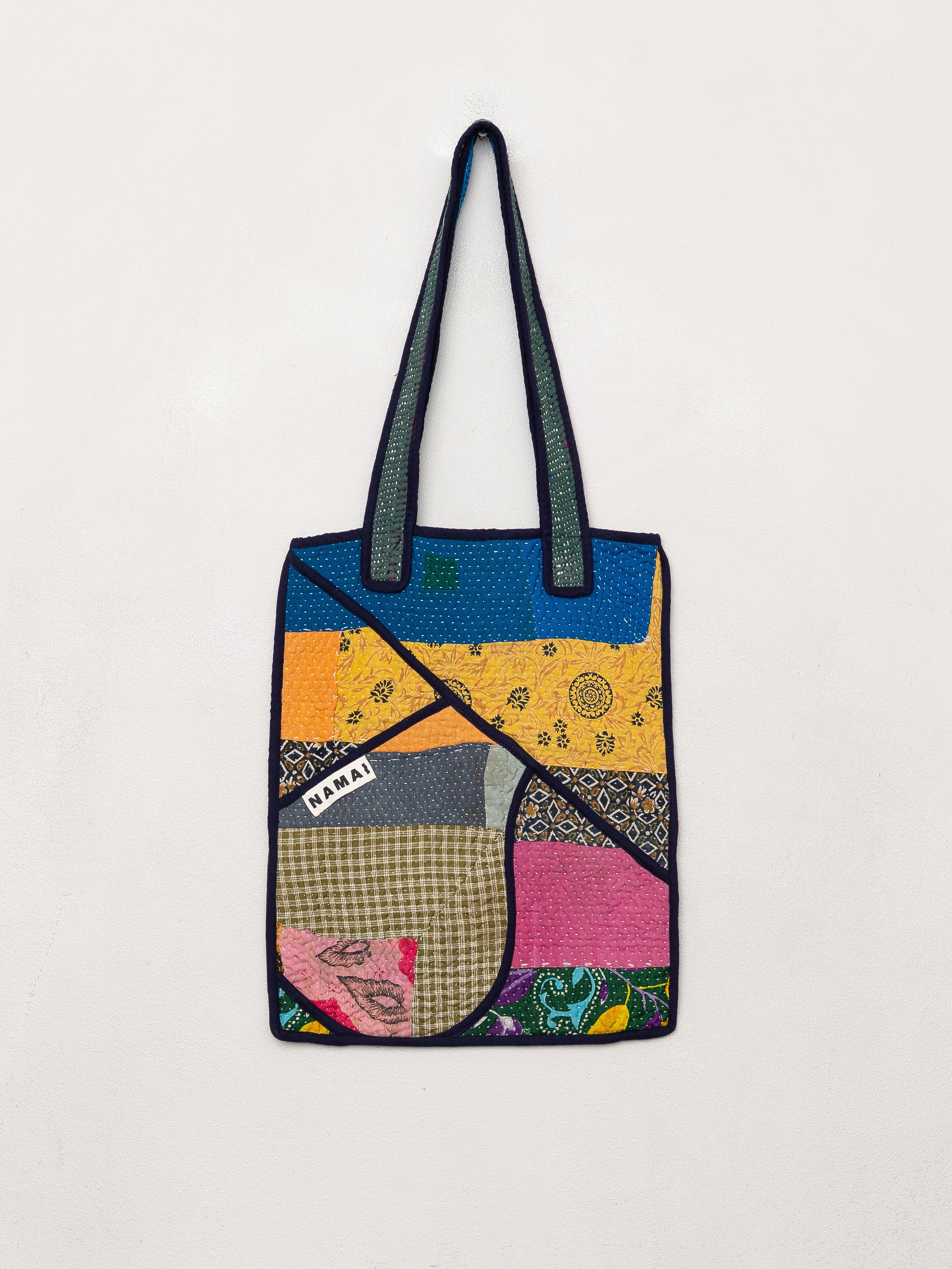 The Tarun Quilted Kantha Bag