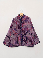The Ladhiya Suzani Quilted Kantha Jacket