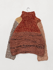 The Vishnu Knitted Silk Roll-Neck Sweater