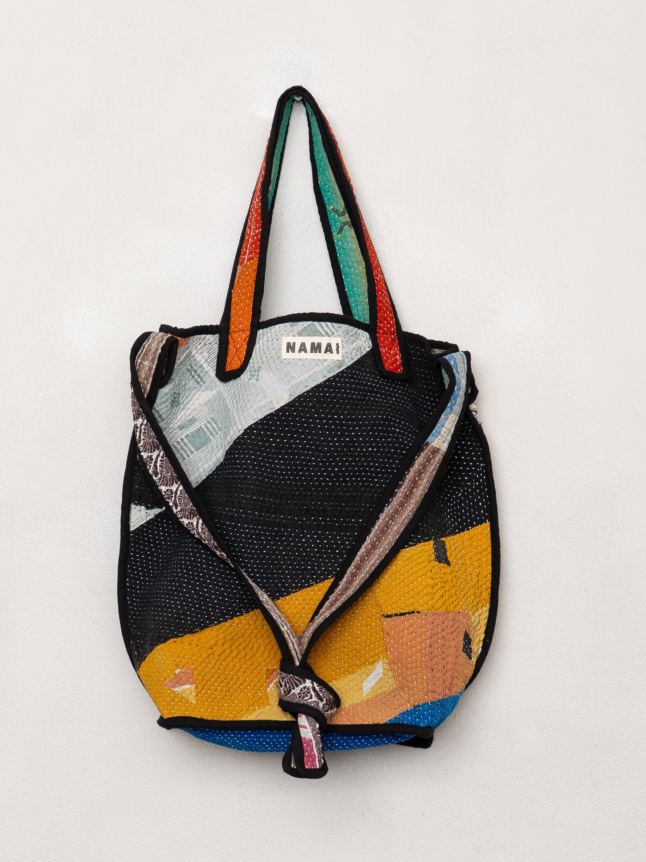 The Xoti II Zero-Waste Quilted Kantha Bag