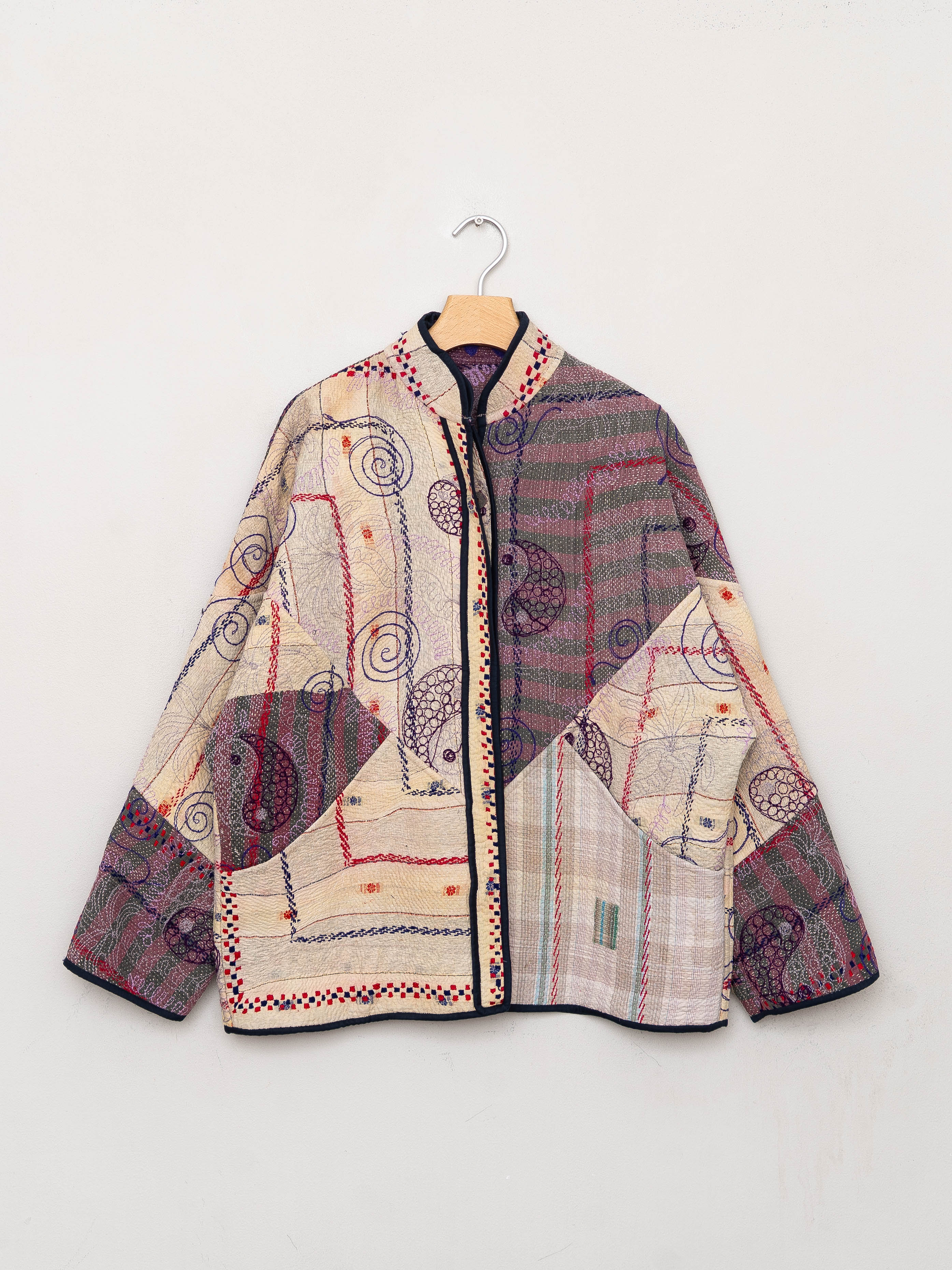 The Ladhiya Suzani Quilted Kantha Jacket