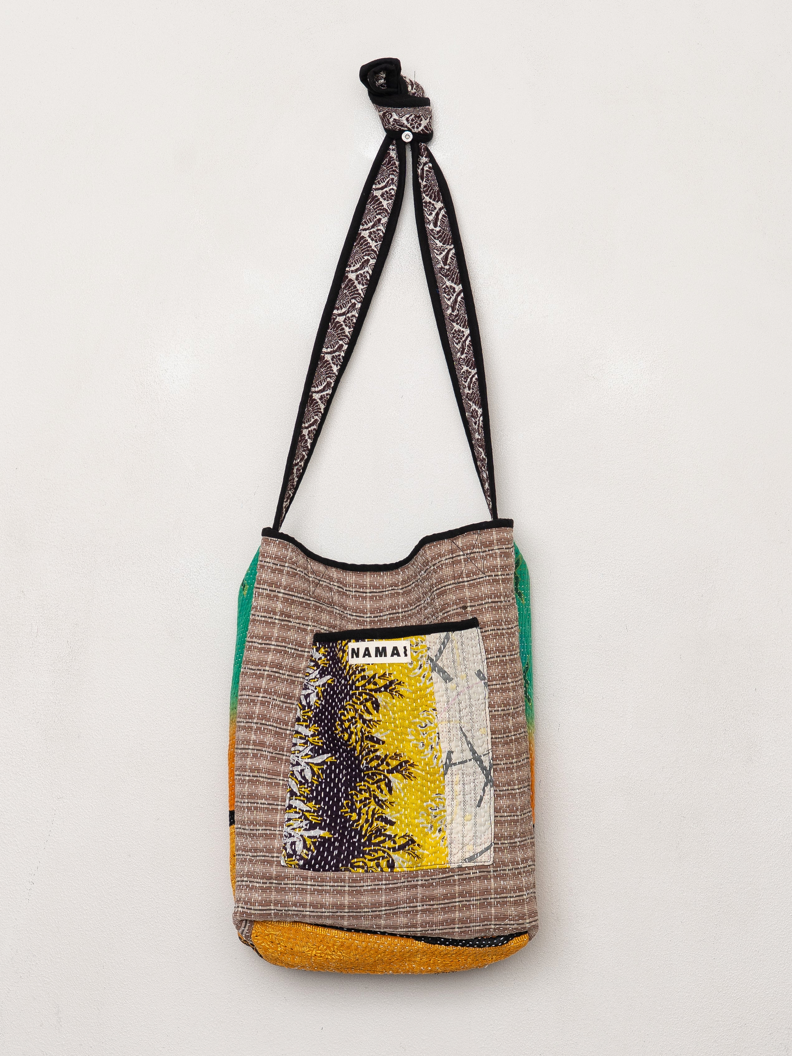 The Xoti II Zero-Waste Quilted Kantha Bag