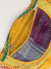 The Faiza Quilted Kantha Belt Bag
