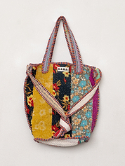 The Xoti II Zero-Waste Quilted Kantha Bag