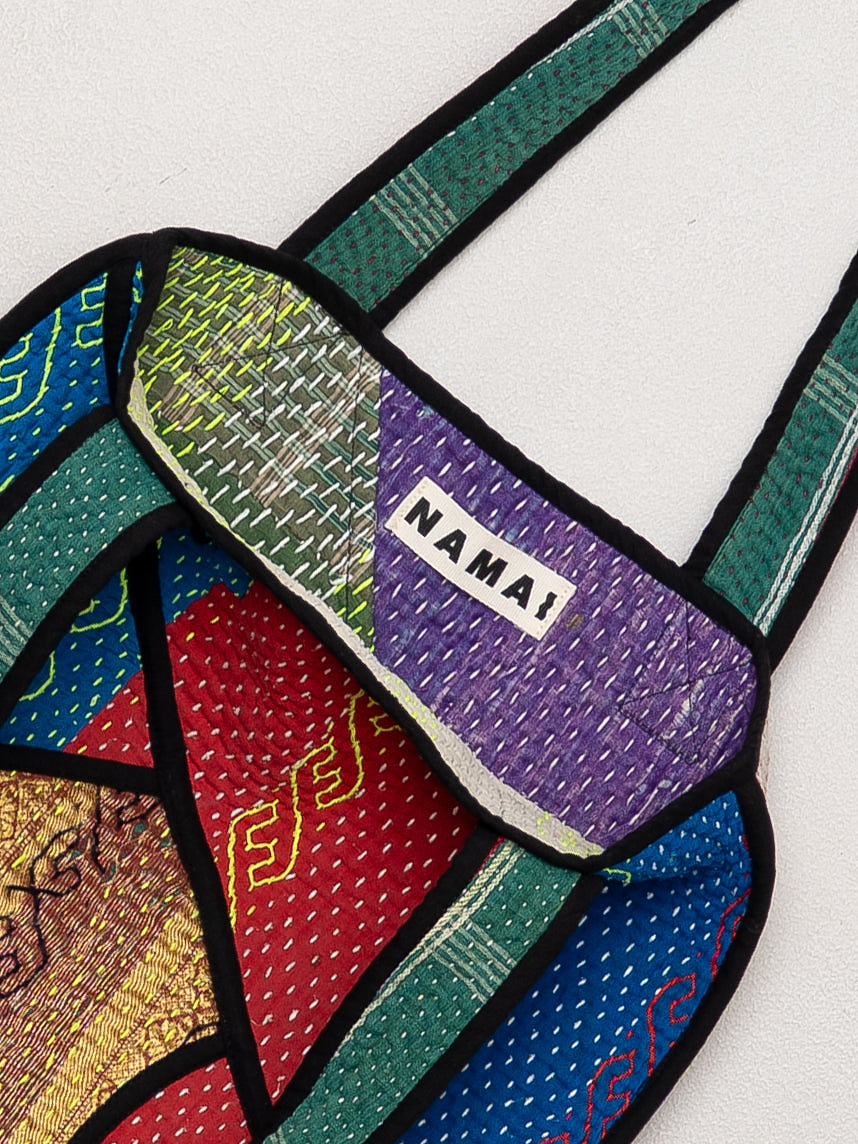 The Tarun Quilted Kantha Bag