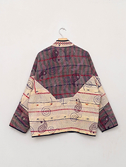 The Ladhiya Suzani Quilted Kantha Jacket