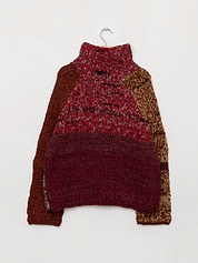 The Vishnu Knitted Silk Roll-Neck Sweater