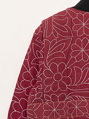 The Veda Quilted One-of-a-Kind Bomber Jacket - Medium