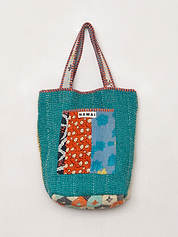 The Xoti II Zero-Waste Quilted Kantha Bag