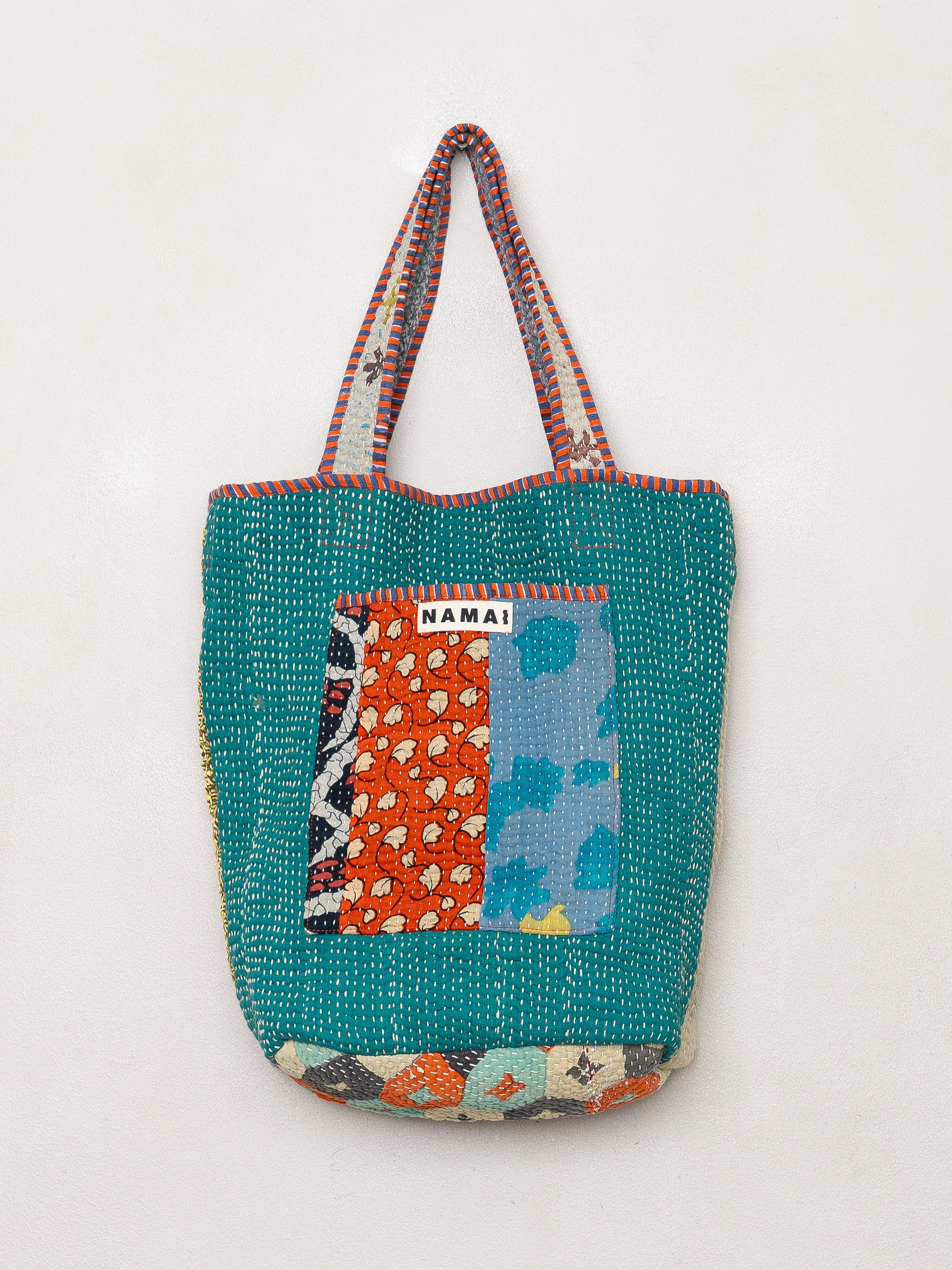 The Xoti II Zero-Waste Quilted Kantha Bag