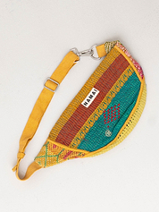 The Faiza Quilted Kantha Belt Bag
