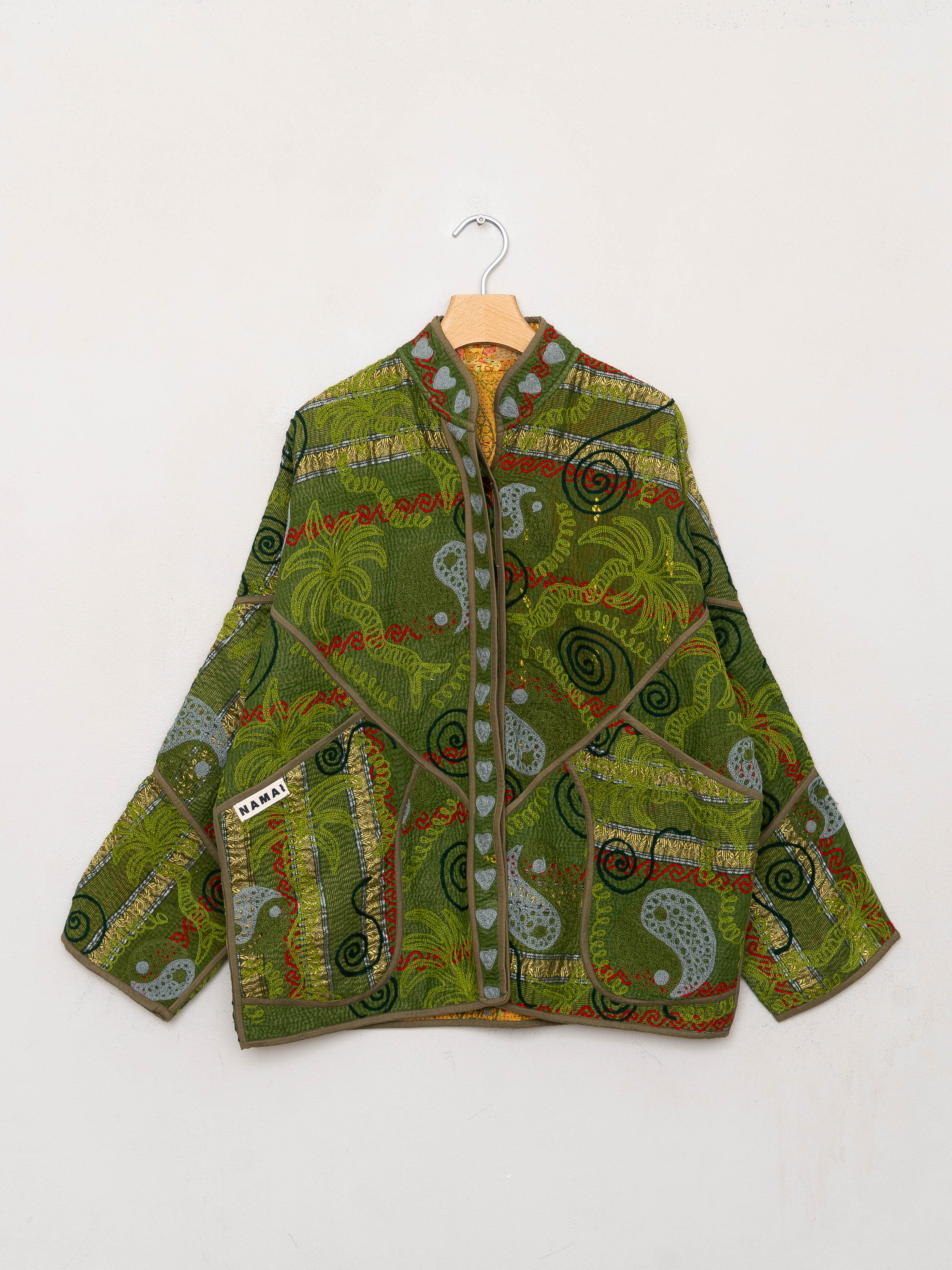 The Ladhiya Suzani Quilted Kantha Jacket