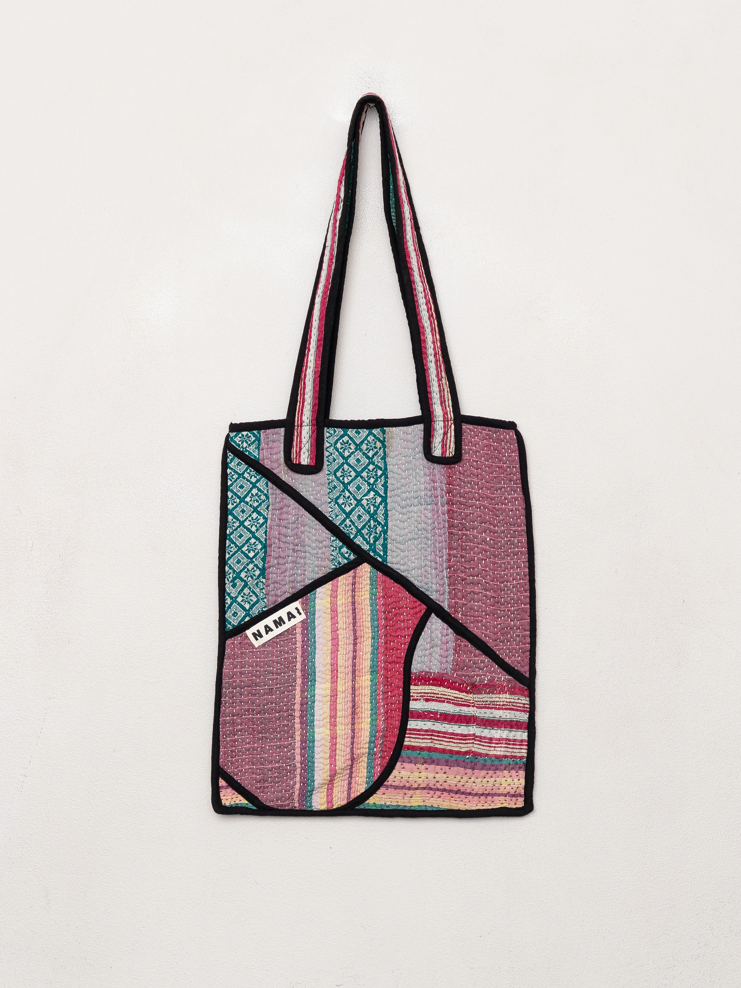 The Tarun Quilted Kantha Bag