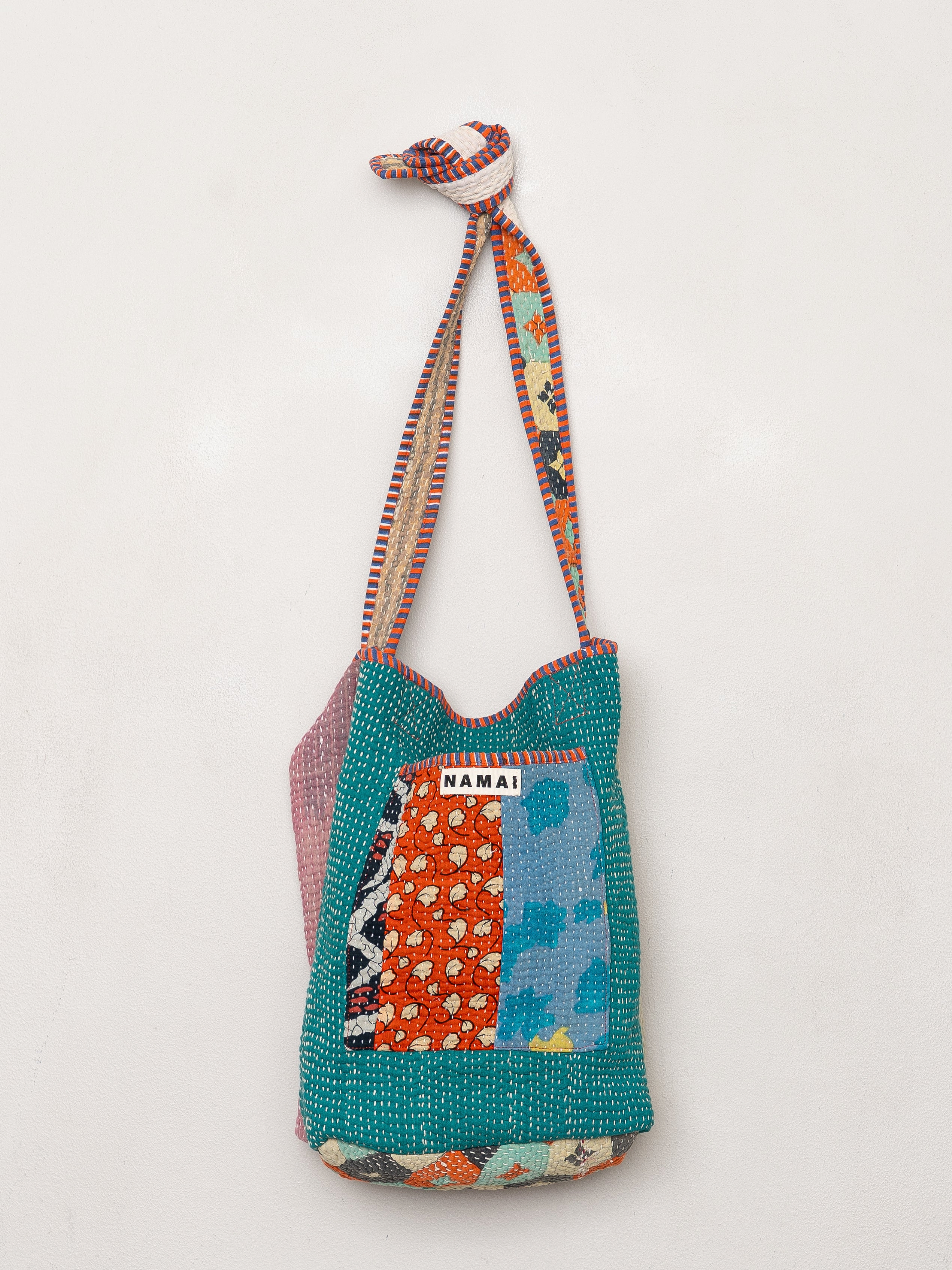 The Xoti II Zero-Waste Quilted Kantha Bag