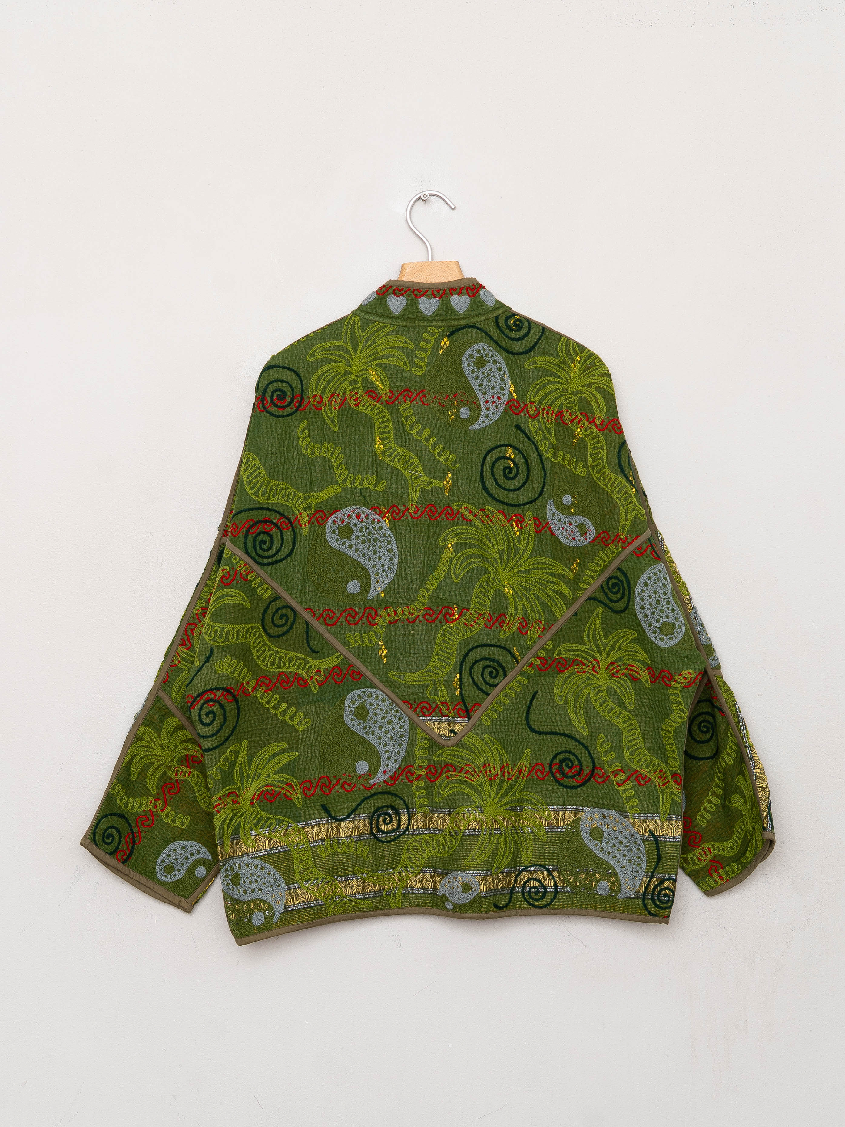 The Ladhiya Suzani Quilted Kantha Jacket