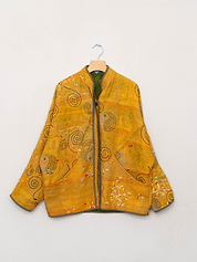 The Ladhiya Suzani Quilted Kantha Jacket