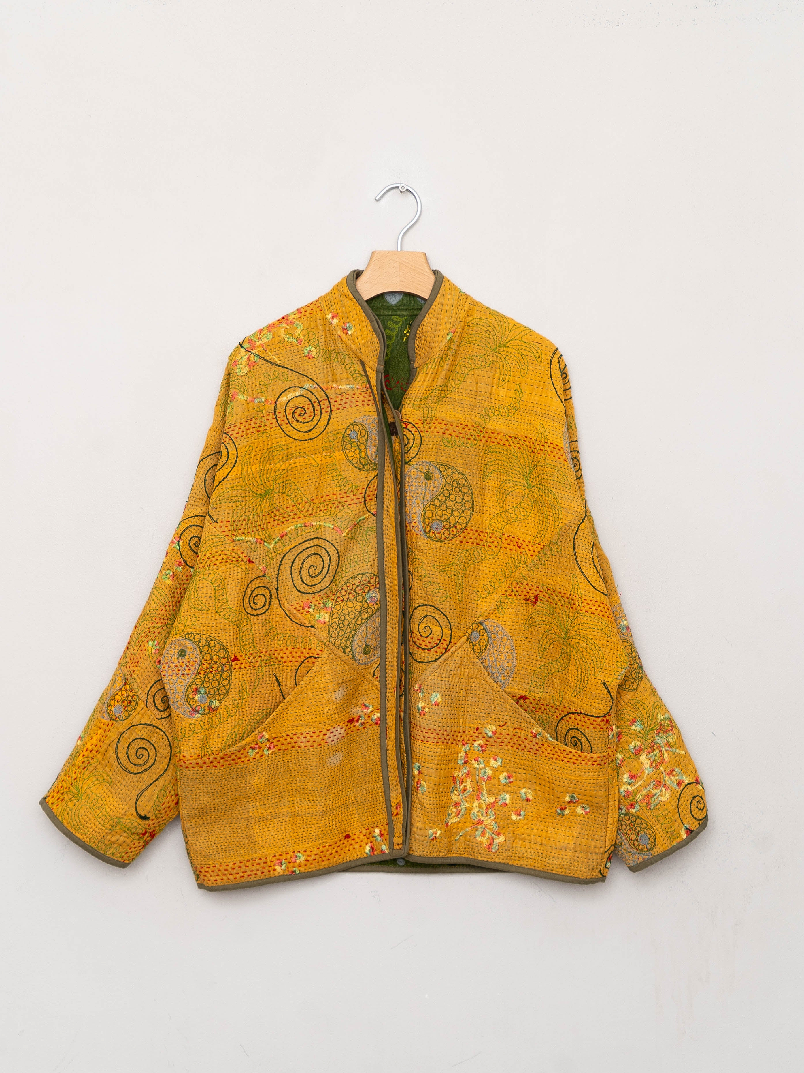 The Ladhiya Suzani Quilted Kantha Jacket