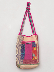 The Xoti II Zero-Waste Quilted Kantha Bag