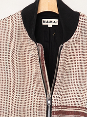 The Veda Quilted One-of-a-Kind Bomber Jacket - Large