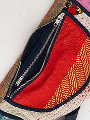 The Faiza Quilted Kantha Belt Bag