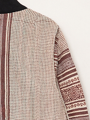 The Veda Quilted One-of-a-Kind Bomber Jacket - Large