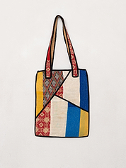 The Tarun Quilted Kantha Bag