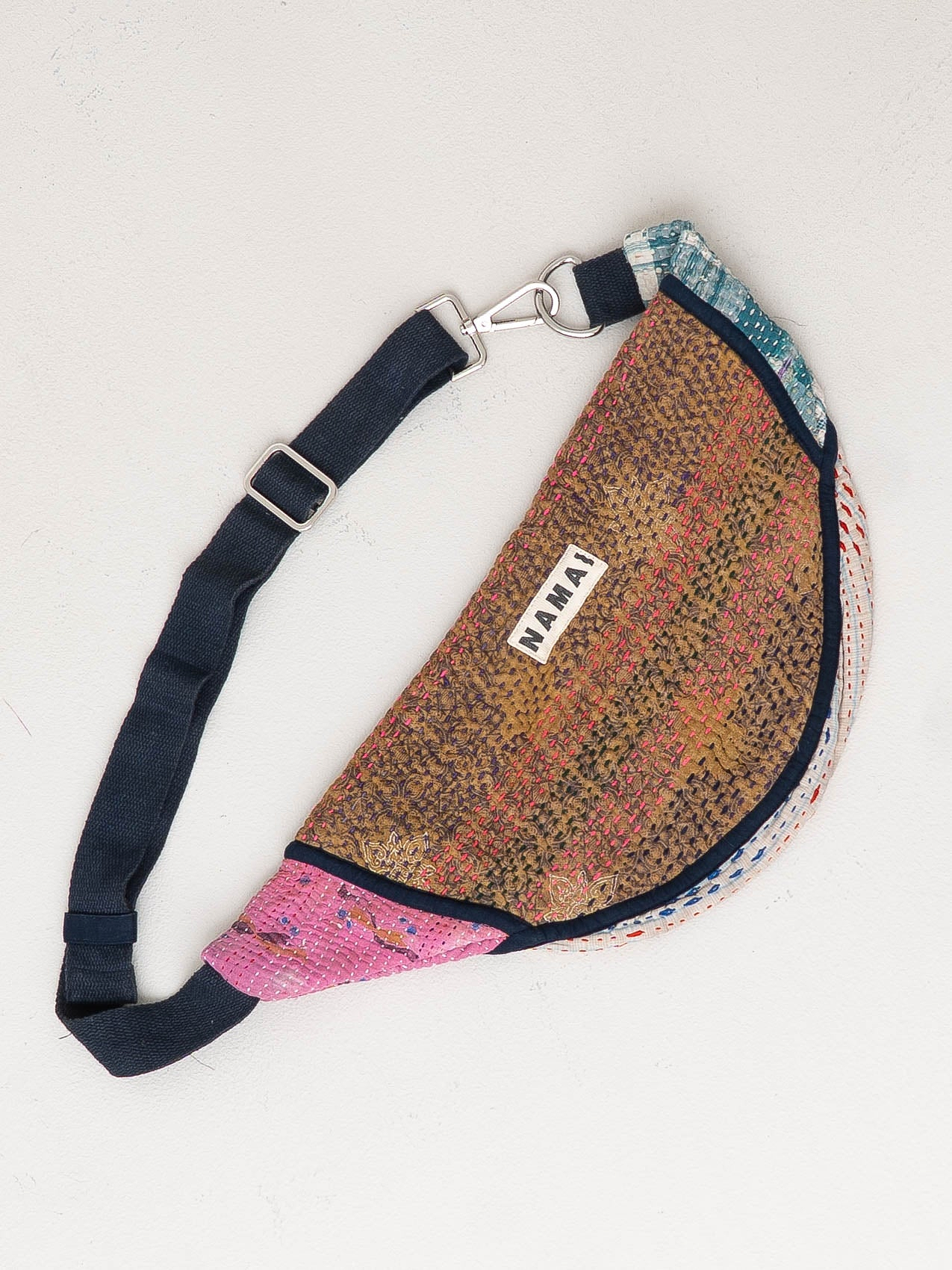 The Faiza Quilted Kantha Belt Bag