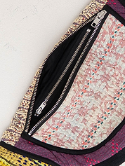 The Faiza Quilted Kantha Belt Bag