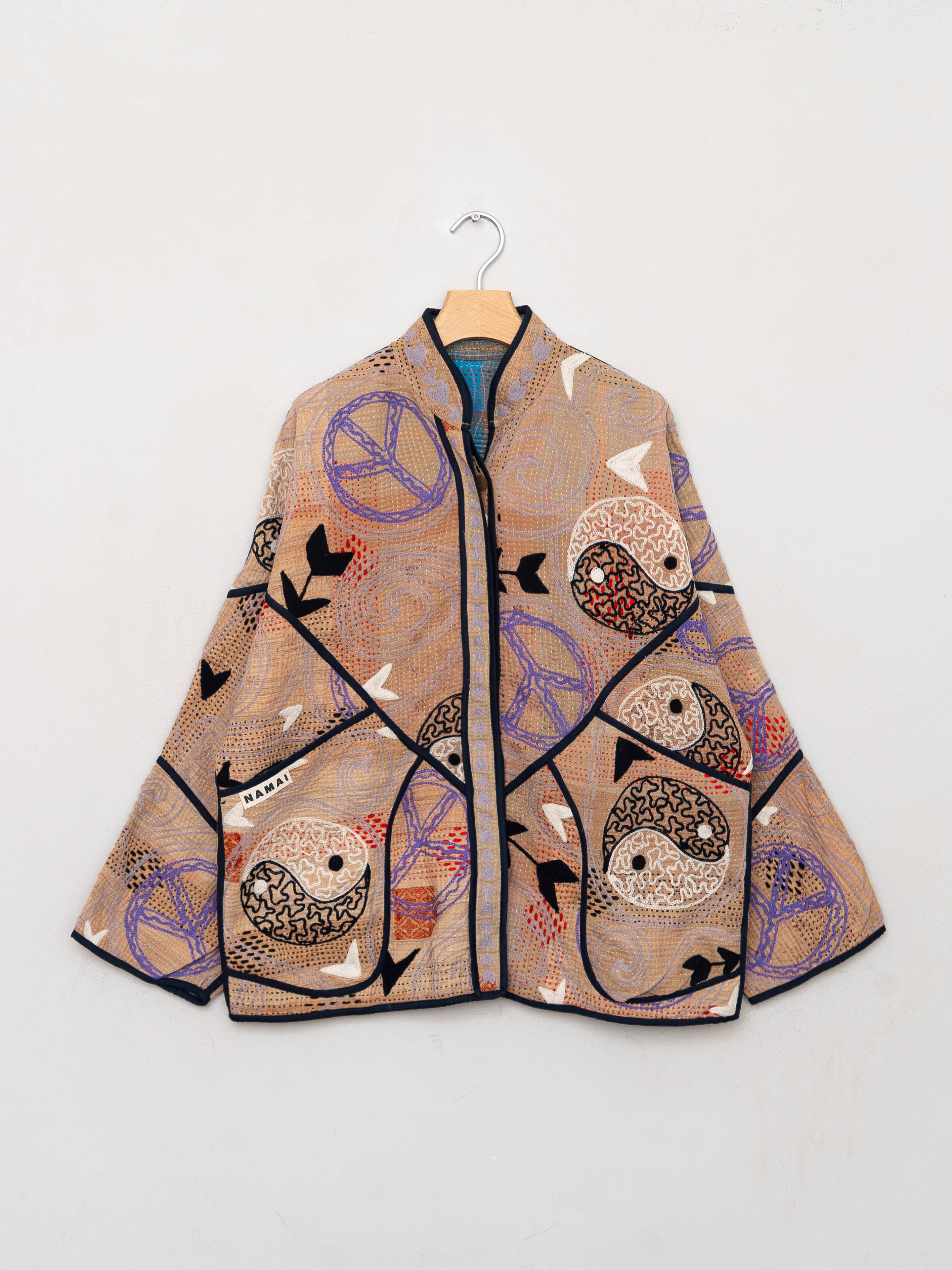 The Ladhiya Suzani Quilted Kantha Jacket