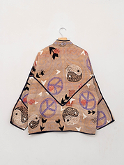 The Ladhiya Suzani Quilted Kantha Jacket