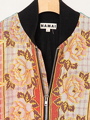 The Veda Quilted One-of-a-Kind Bomber Jacket - Large