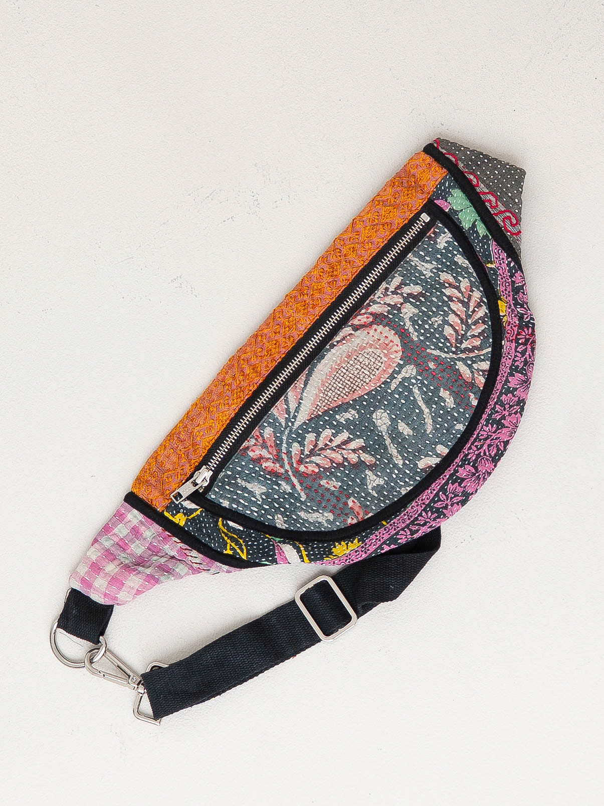 The Faiza Quilted Kantha Belt Bag