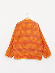 The Ladhiya Quilted Patchwork Kantha Jacket
