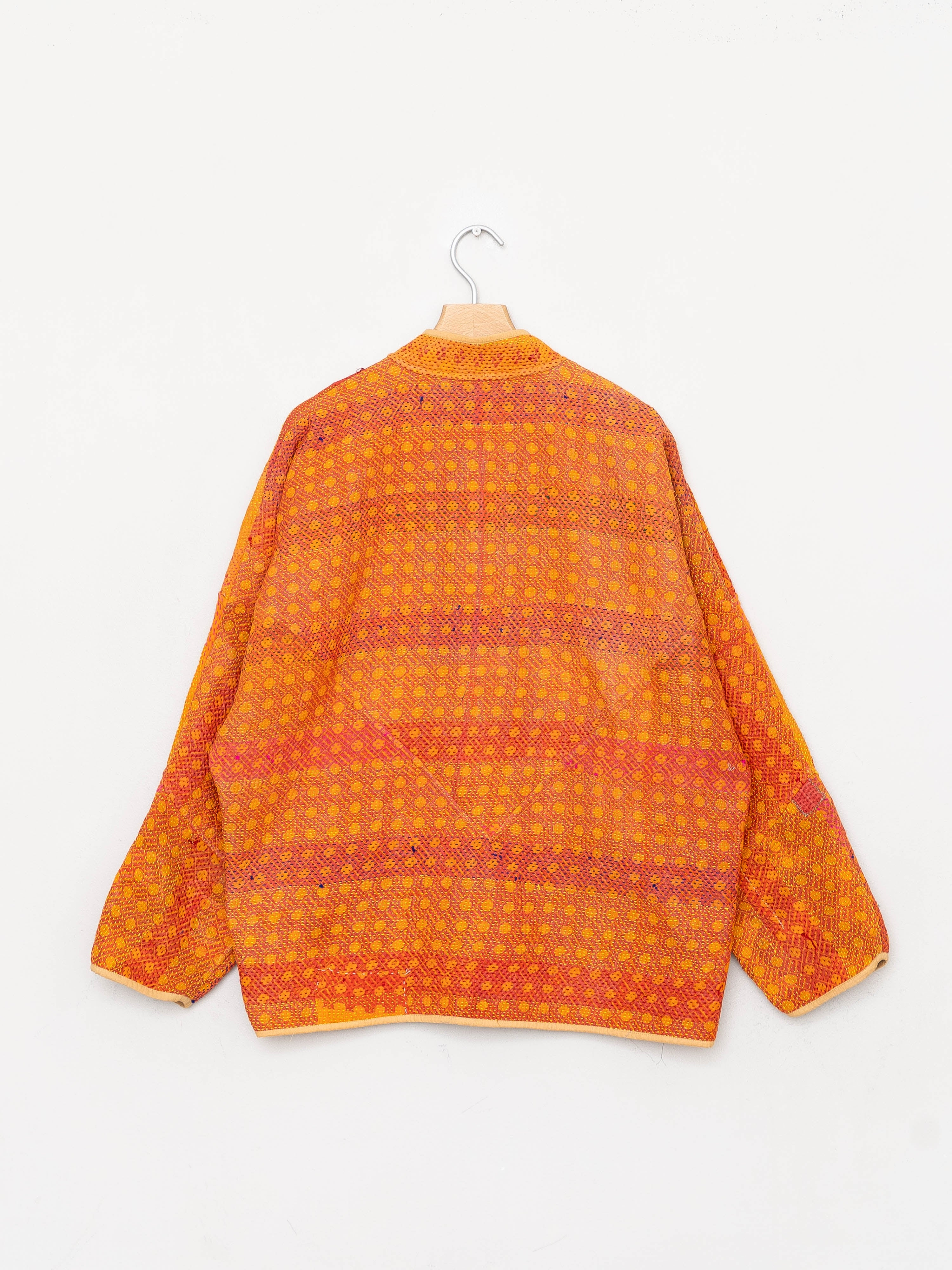 The Ladhiya Quilted Patchwork Kantha Jacket