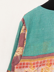 The Veda Quilted One-of-a-Kind Bomber Jacket - Large