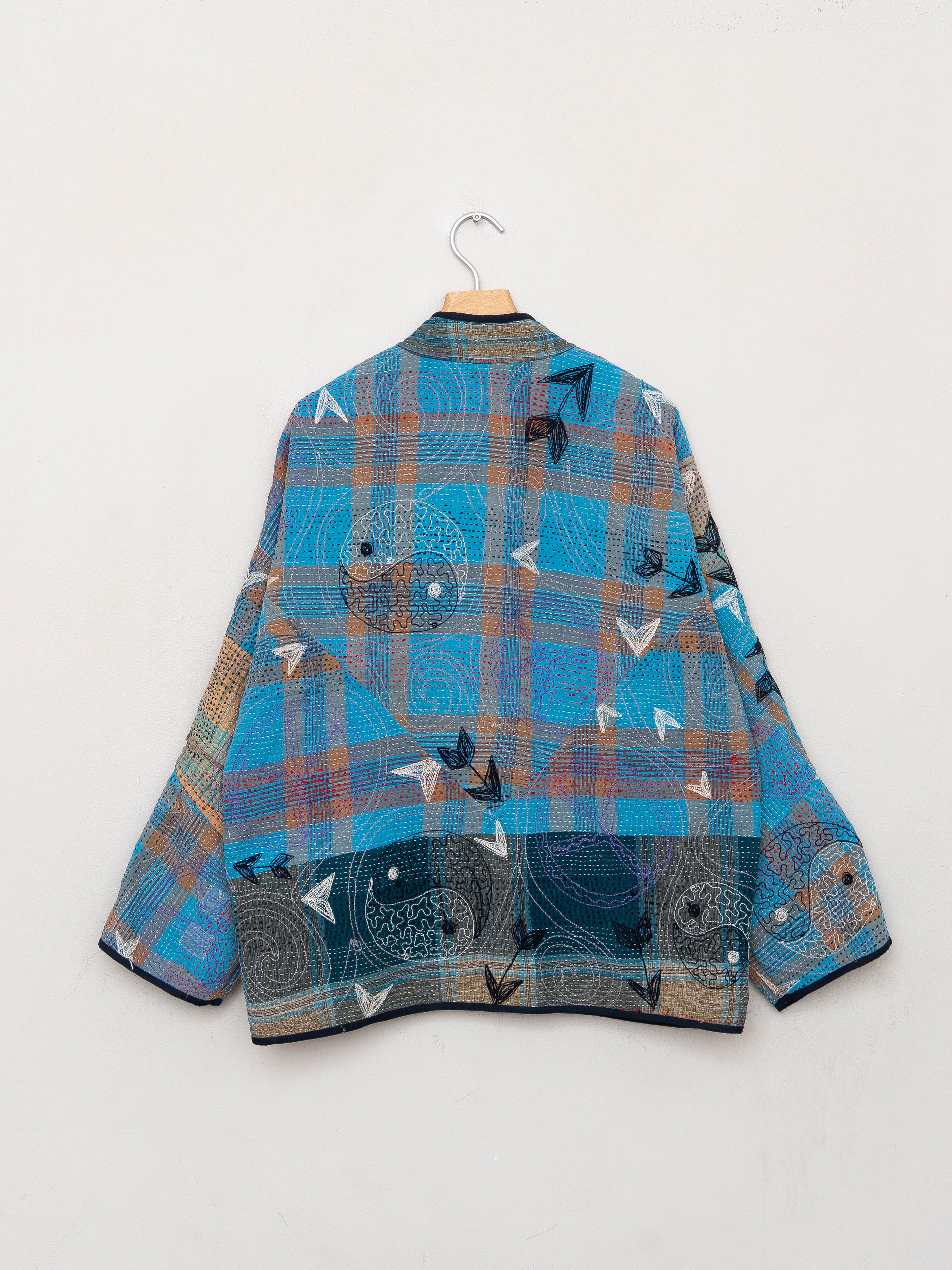 The Ladhiya Suzani Quilted Kantha Jacket