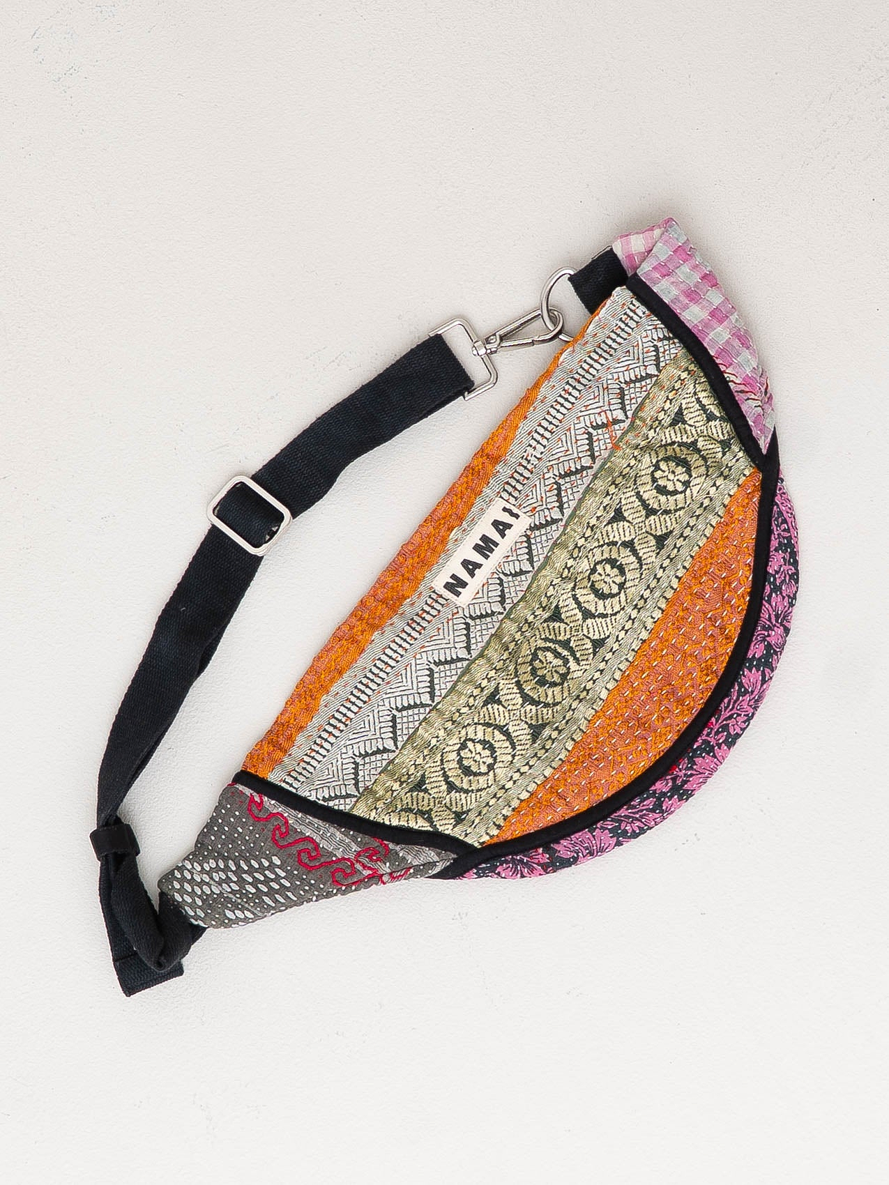 The Faiza Quilted Kantha Belt Bag