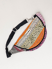 The Faiza Quilted Kantha Belt Bag