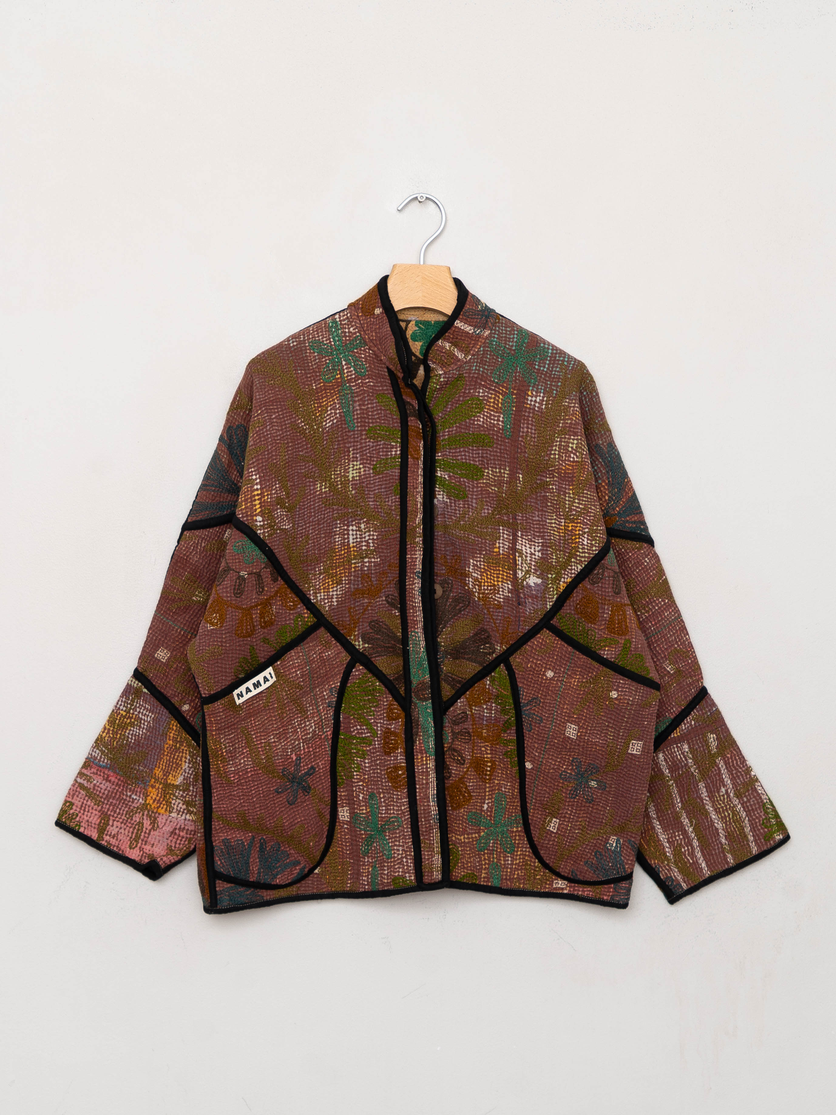 The Ladhiya Suzani Quilted Kantha Jacket